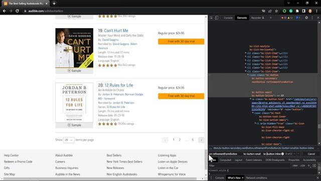 Python: web scraping, pagination & headless with Selenium смотреть онлайн
