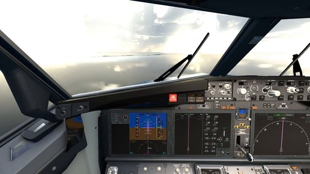 LANDING MANUAL MODE IN Raroia--NTKO--Atoll in French Polynesia смотреть онлайн