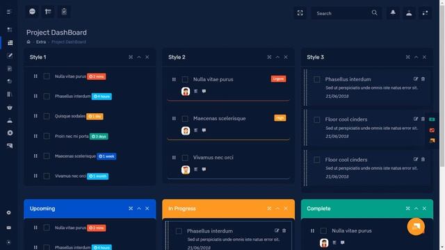 Education Dashboard Bootstrap Admin Web App Template with LTR Mini Sidebar Dark LTR Theme смотреть онлайн