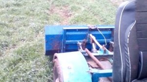 самодельный минитрактор переломка 4Х4 с двигателем ваз 2101 и гидравликой