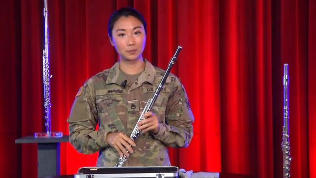 Time for some flute! | Flute Basics with Staff Sgt. Jennifer Zhou смотреть онлайн