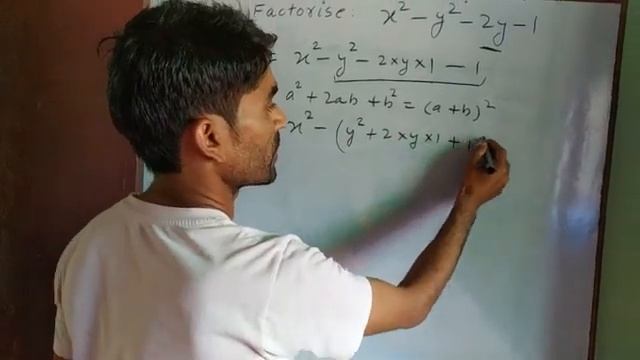 Factorise x²-y²-2y-1 смотреть онлайн