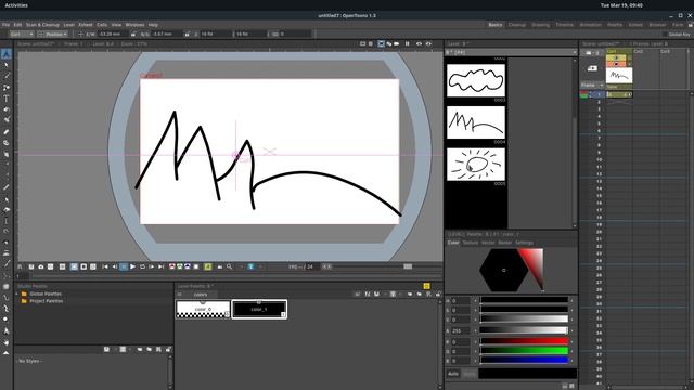 OpenToonz Lesson 6 - Levels and Columns смотреть онлайн