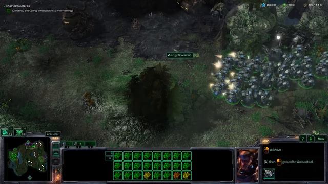 Let's Play StarCraft 2: Wings of Liberty [#023] Trouble in the Lab смотреть онлайн