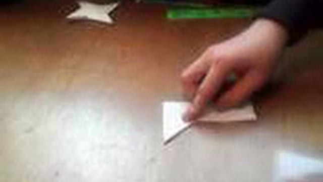 Как сделать сюрикен из бумаги. Звезда ниндзя. смотреть онлайн