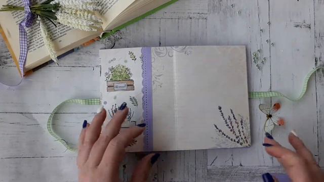 Мини-альбом "Лавандовое настроение". Обзор смотреть онлайн