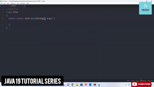 Introduction To Java 19 | Java 19 Beginners Tutorial @FAMEWORLDEDUCATIONALHUB смотреть онлайн