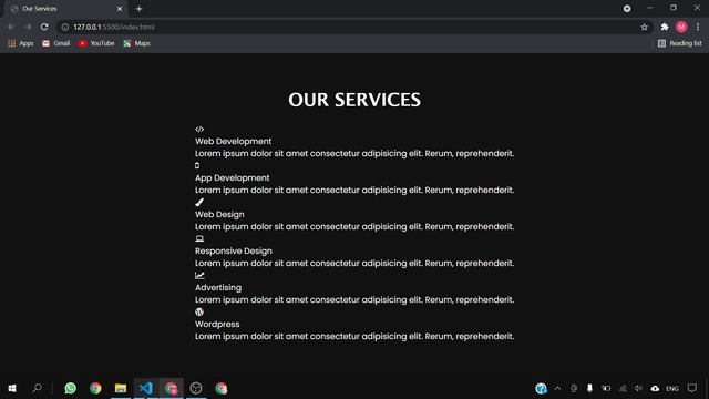 Responsive Services Section Using HTML & CSS | Services Section Design With HTML and CSS смотреть онлайн