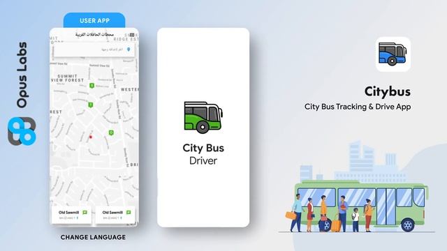 City Bus Tracking Android App Template & iOS App Template | Driver + Passenger | Flutter 2 смотреть онлайн
