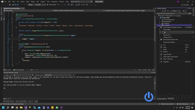 How To Create ASP.NET Core Web API - Visual Studio 2022 смотреть онлайн