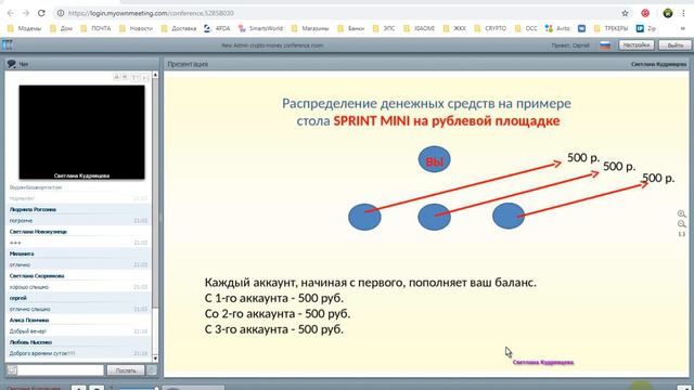 Cryptomoney. Новая программа SPRINT. Такого в инете еще не было смотреть онлайн