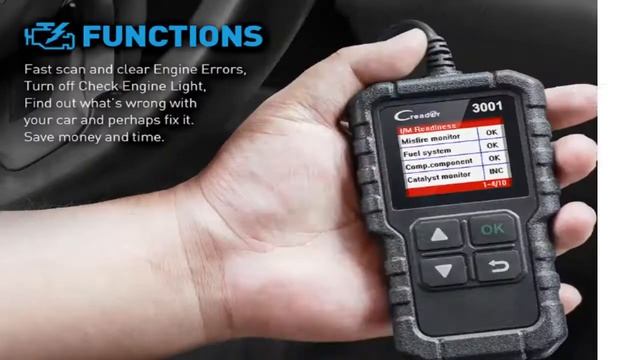 Vista general Escaner Launch CR3001 смотреть онлайн