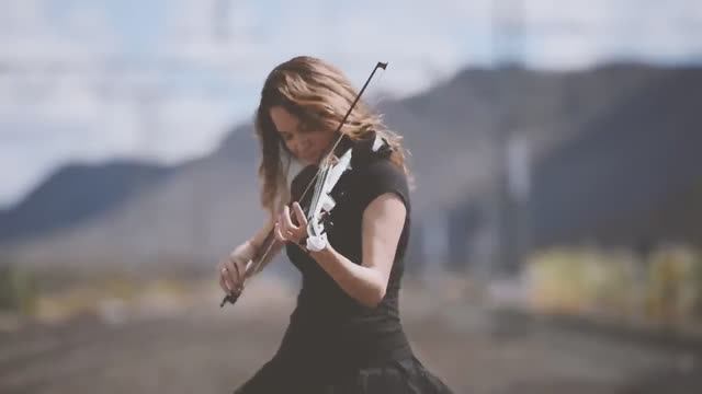 Caitlin De Ville - Don't You Worry Child (Electric Violin Cover) смотреть онлайн