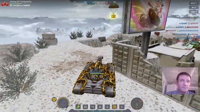 Смотрим на что способна Шоковая Заморозка! Танки онлайн! смотреть онлайн