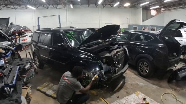 2015 HONDA PILOT how to take off the fender and headlamp from off the vehicle смотреть онлайн