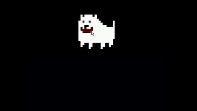 Undertale Battle Mode: Some weird dog easter egg...? смотреть онлайн