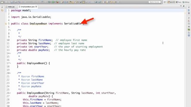 JavaBeans and JSP tags смотреть онлайн
