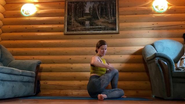 Шпагат здорового человека #5 Переходы и круги, сидя и лёжа. смотреть онлайн