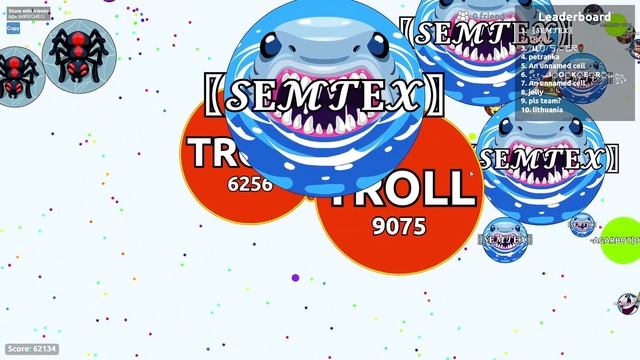 Agar.io A.I. 405,000+ Score Gameplay! Epic Agario Moments смотреть онлайн