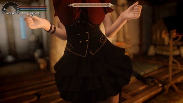 skyrim SE MOD紹介 超かわいいゴスロリMOD