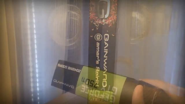 Unboxing placa video Gainward Geforce GTX 750Ti смотреть онлайн