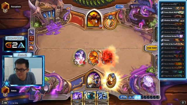 [Hearthstone] One Night in Karazhan Resurrect Priest S29 #10: Scamazing Amaz смотреть онлайн