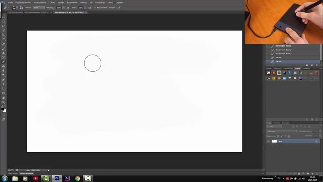 Huion H420 обзор графического планшета за 24$! Учимся рисованию! :) смотреть онлайн