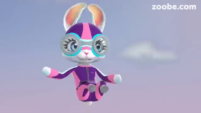 Люблю свободный график)) Зайка Zoobe. смотреть онлайн