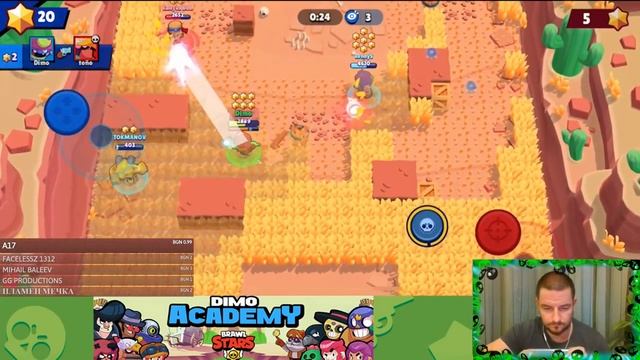 Вечерта на БО #2 - Флексваме с Gold Mecha Bo w/ Tokmanov & KennyS | Brawl Stars смотреть онлайн