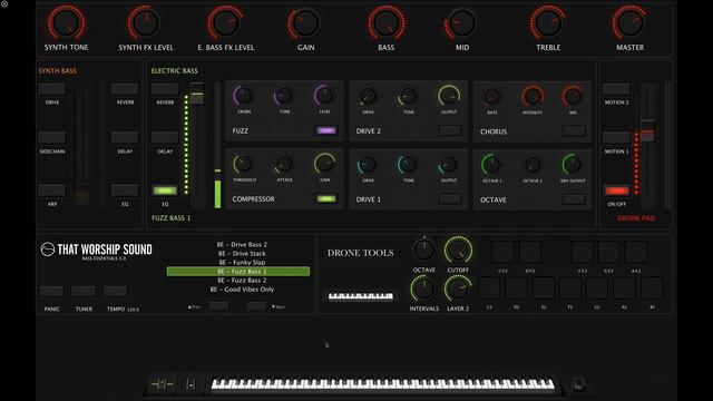 Bass Essentials 3 For MainStage - Electric Bass Presets