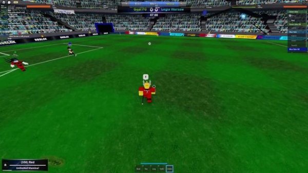 Using all the power ups in TPS: ULTIMATE SOCCER