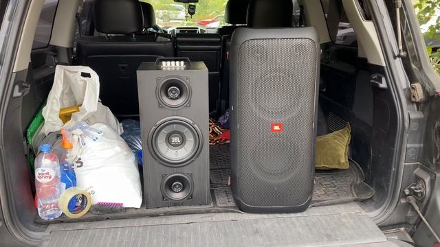 Сравнение самодельной колонки Косогор v1.0 с JBL partybox 310 смотреть онлайн