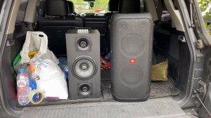 Сравнение самодельной колонки Косогор v1.0 с JBL partybox 310