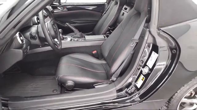 2016 Mazda MX-5 Miata Grand Touring Jet Black Mica Used. walk around смотреть онлайн