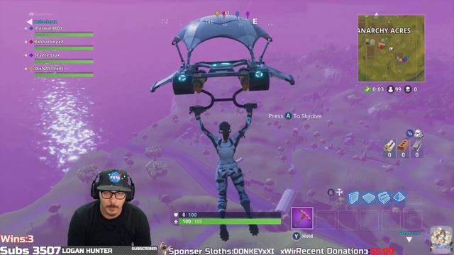 Fortnite Battle Royale! Xbox One! NEW UPDATED MAP! Late Night WINS! 🔴LIVE#53 смотреть онлайн