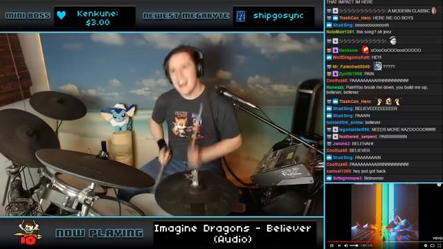 Imagine Dragons - Believer (Drum Cover) -- The8BitDrummer смотреть онлайн