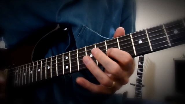 Guitar Solo Improvisation - BOSS PS-6 Harmonist in Ebm смотреть онлайн