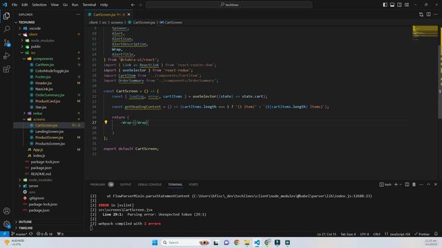 79. Cart Screen Structure смотреть онлайн