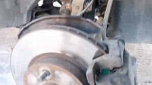 лифт передней подвески алюминиевыми проставками 2см Toyota Corolla fielder 121