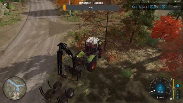 Farming Simulator 22: Silverrun Forest стрим №18. Вспашка, вывоз леса.