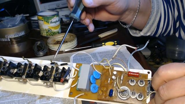 Регулятор температуры паяльника в сетевом фильтре. смотреть онлайн