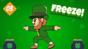 St Patrick's Day Freeze Dance | St Patrick's Day Brain Break | Just Dance Games For Kids | GoNoodle