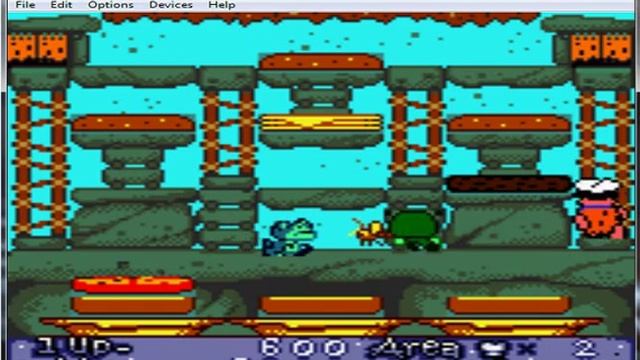 The Flintstones BurgerTime In Bedrock - Game Boy Color Nintendo - emulador MESSUI 0.152 - Windows 7 смотреть онлайн