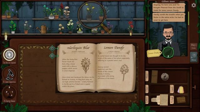 Strange Horticulture Investigation Loop смотреть онлайн