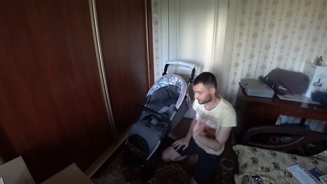 ПРОГУЛОЧНАЯ КОЛЯСКА EL CAMINO ME 1053-1 DYNAMIC PALE PINK смотреть онлайн