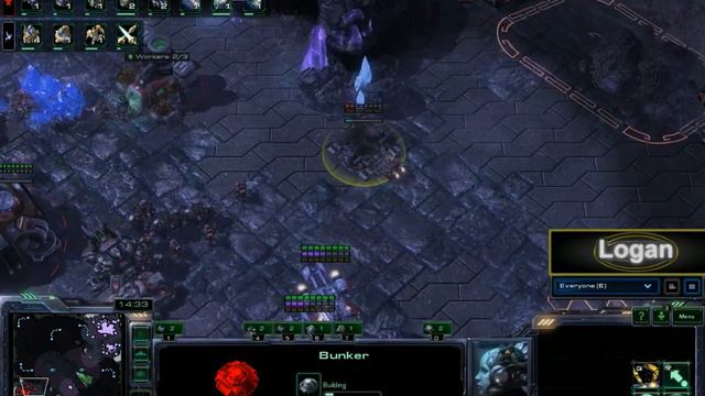 ocnLogan Community Starcraft Event #2: Winners Bracket Round 1 - Kingitchy vs Cricket смотреть онлайн
