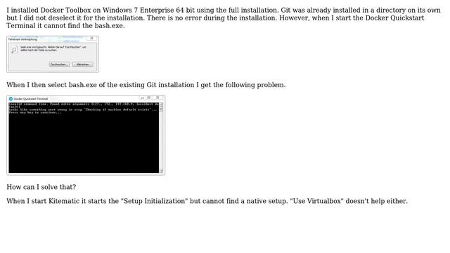 Docker Toolbox on Windows 7 not running смотреть онлайн