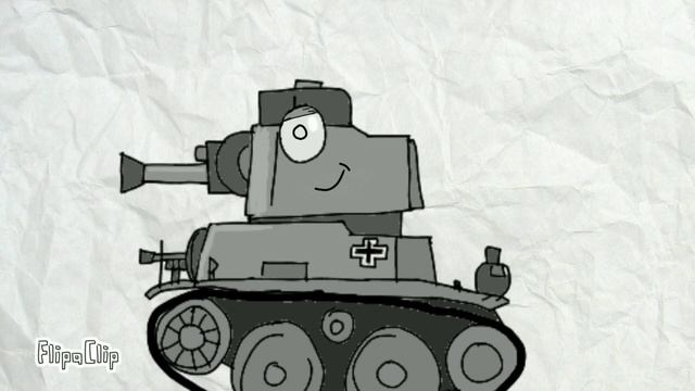 Рисованный танкомульт: Лёгкий фраг - Мультики про танки смотреть онлайн