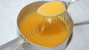 Постный крем на апельсиновом соке. Рецепт приготовления