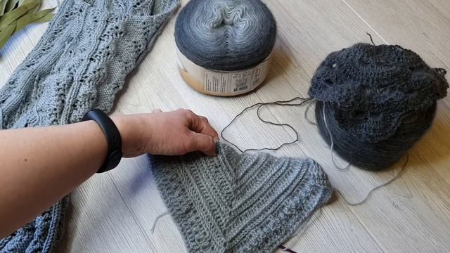 ?VLOG#4//Что на спицах//Мои вязальные процессы//Джемпер-мечта